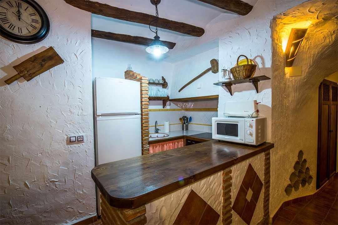 Hostal Casas Cueva el Mirador de Galera Exterior foto