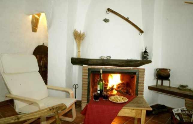 Hostal Casas Cueva el Mirador de Galera Exterior foto
